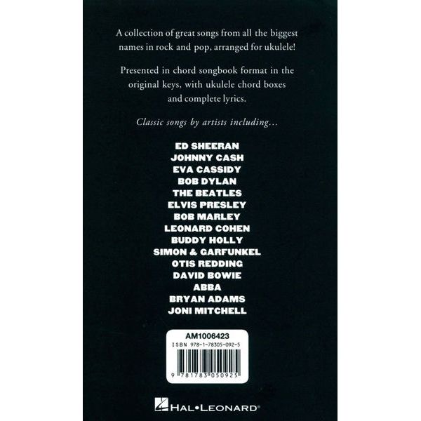 Wise Publications Little Black Book Classic Uku.