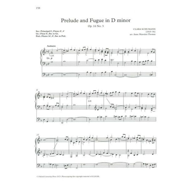 Oxford University Press Organ Music Women