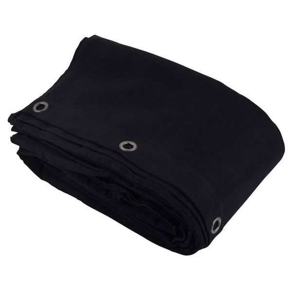 Stairville Curtain 160g/m 6.0x3.0m Bk