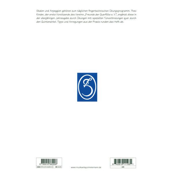 Zimmermann Verlag Fingertechnik Flute