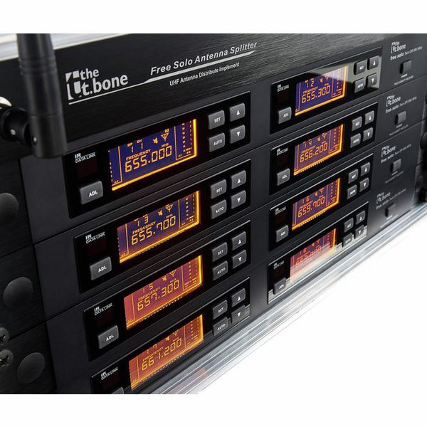 the t.bone free solo PT 660 MHz/8 CH Rack