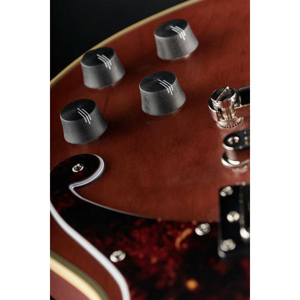 DAngelico Deluxe Brighton Matte Walnut