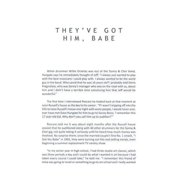 Hudson Music It's About Time �Jeff Porcaro