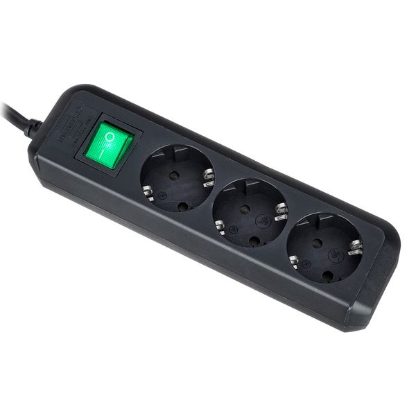 Brennenstuhl Eco-L 3 Way Split Sw 5m BK