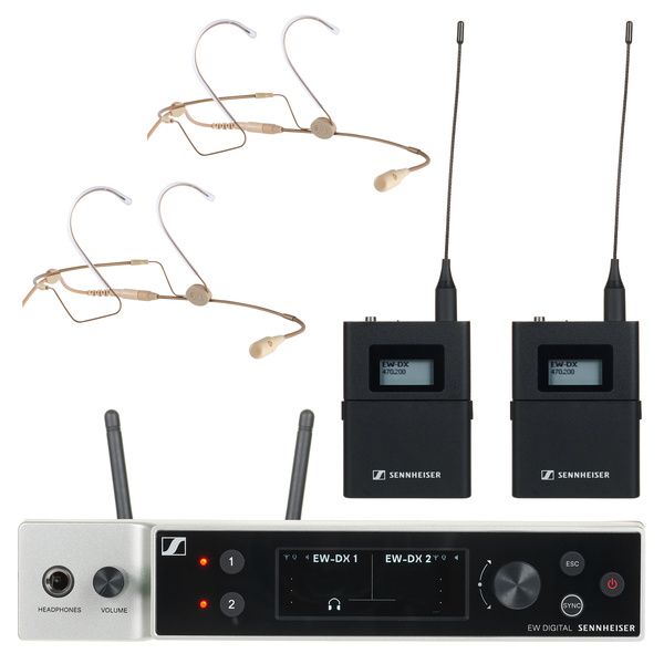 Sennheiser EW-DX HSP4 2 Dante Set Q1-9