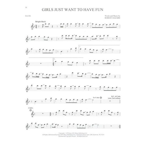 Hal Leonard 101 Popular Songs Flute