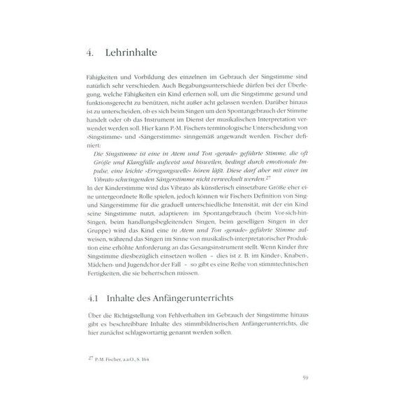 Schott Handbuch Kinderstimmbildung