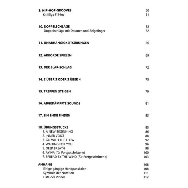 Edition Dux Das Handpanbuch 1