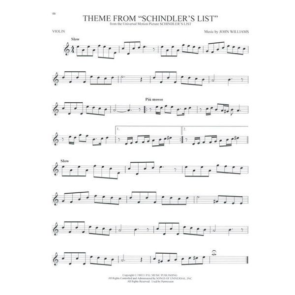 Hal Leonard 50 Songs You Should Violin