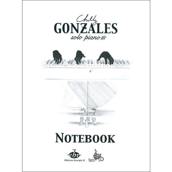 Editions Bourges Chilly Gonzales NoteBook 3