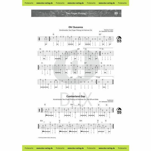 Edition Dux Banjo spielen!