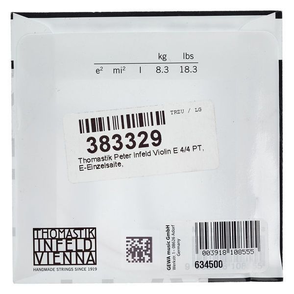 Thomastik Peter Infeld Violin E 4/4 PT
