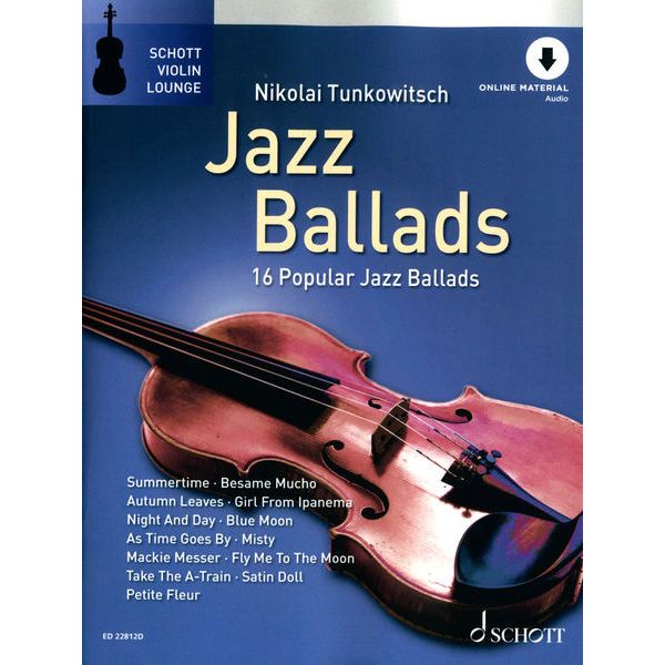 Schott Jazz Ballads Violin