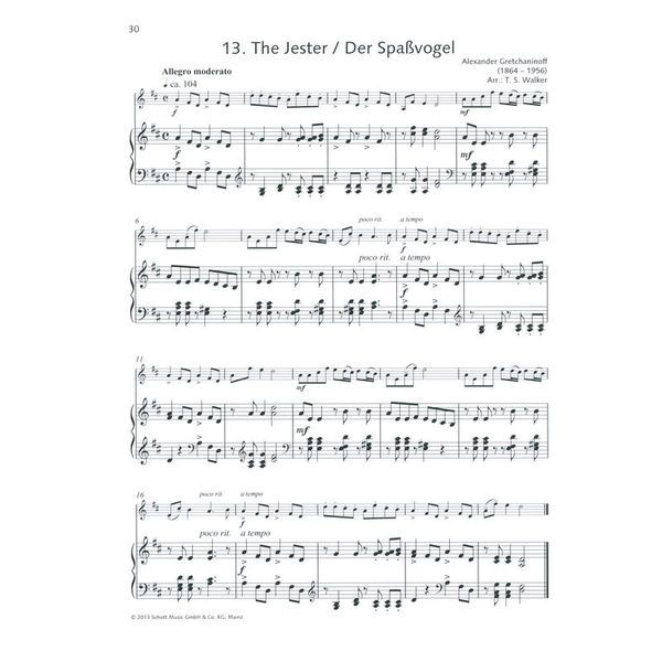 Schott Easy Concert Pieces Violin 2