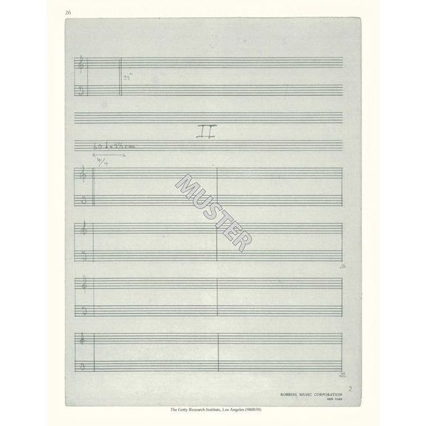 Edition Peters Cage 4'33''