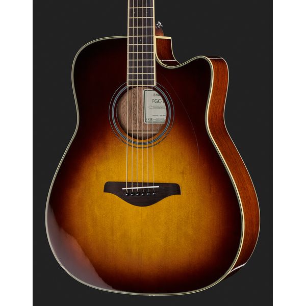 Yamaha FGC-TA Brown Sunburst