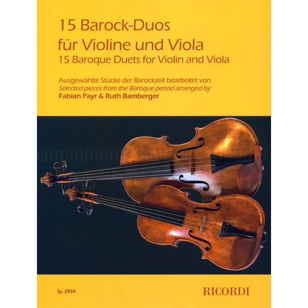 Ricordi Barock-Duos Violin und Viola