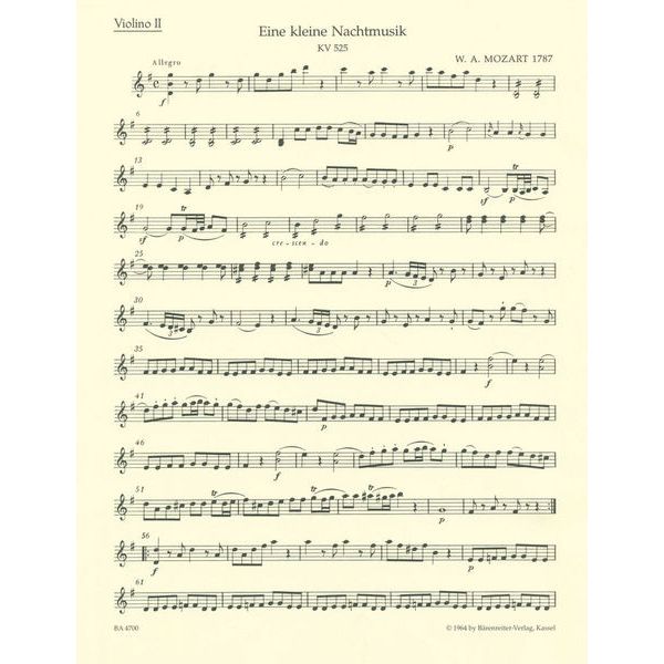 Brenreiter Mozart Nachtmusik Streichqt.