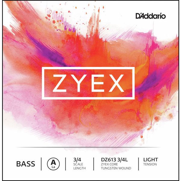 Daddario DZ613-3/4L Zyex Bass A light
