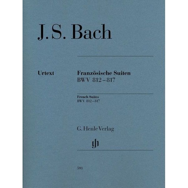 Henle Verlag Bach Franz&ouml;sische Suiten