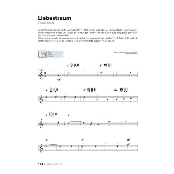 Voggenreiter Keyboard-Hits 1