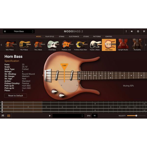 IK Multimedia Modo Bass 2