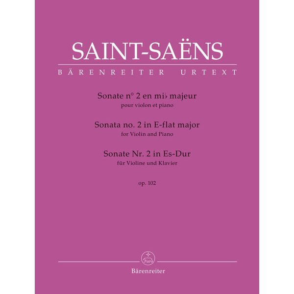 Brenreiter Saint-Sans Sonate Nr. 2