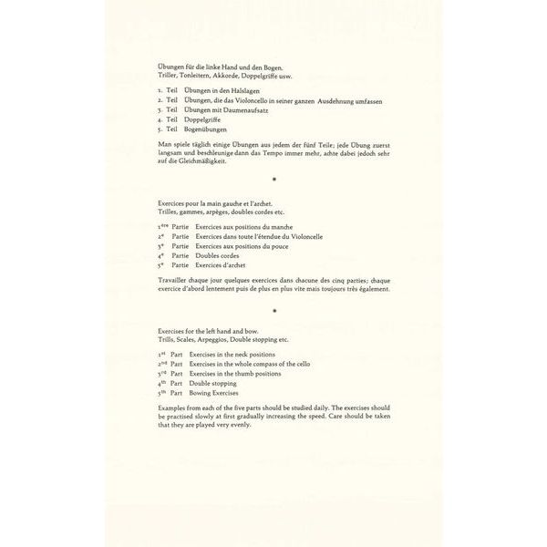 Schott Feuillard Tgliche bungen