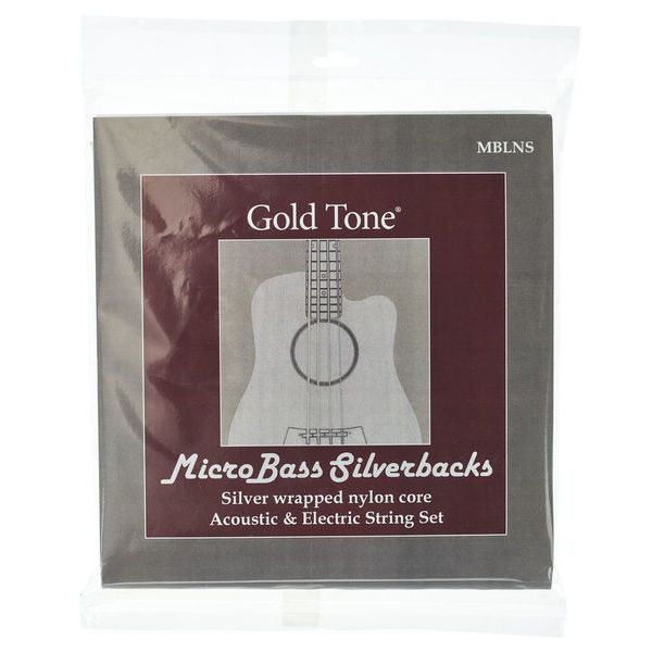 Gold Tone MBLNS Micro Bass String Set