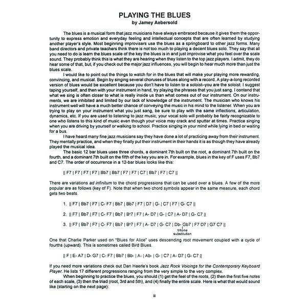 Jamey Aebersold Nothin' But Blues