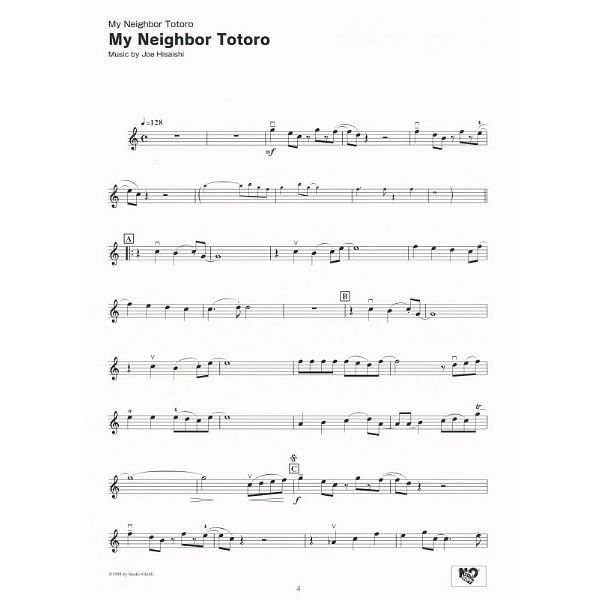 Yamaha Music Entertainment  Studio Ghibli Songs Violin Eas