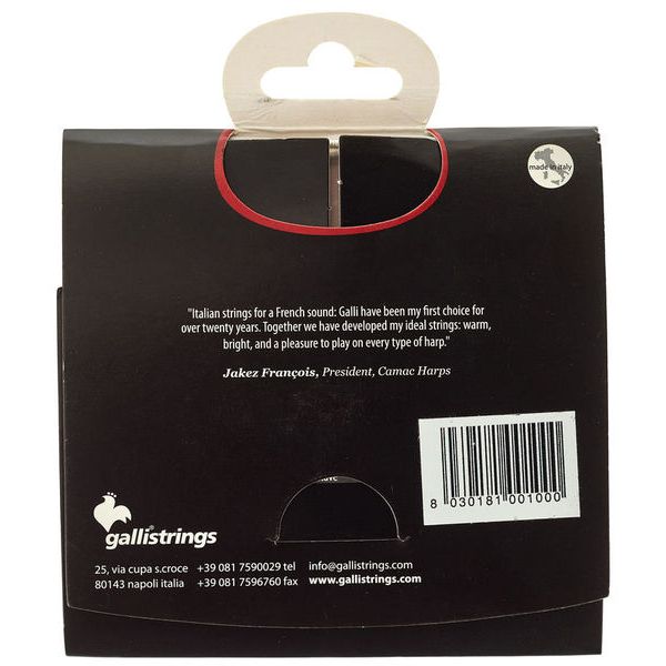 Galli Strings Lever Harp Bass Wire A29