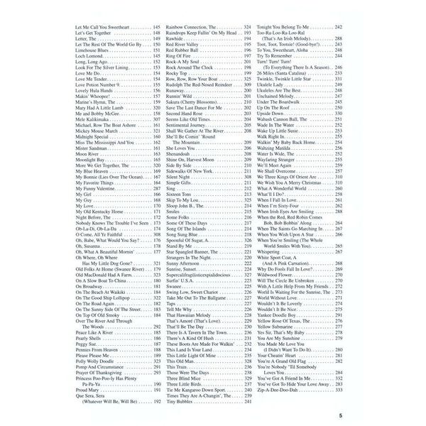 Hal Leonard The Daily Ukulele 365 Songs