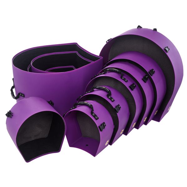 Hardcase HRockFus6 F.Lined Set Purple
