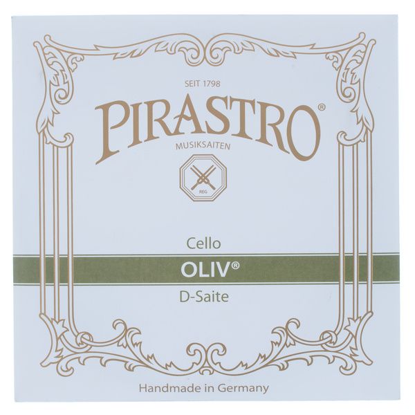 Pirastro Oliv Cello D 27 1/2 String 4/4