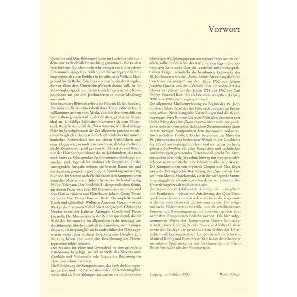 Deutscher Verlag für Musik Querflötenmusik aus drei Jhdt.