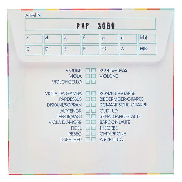 K&uuml;rschner Theorbo Single String F