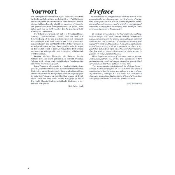 Schott Die Technik des Oboenspiels