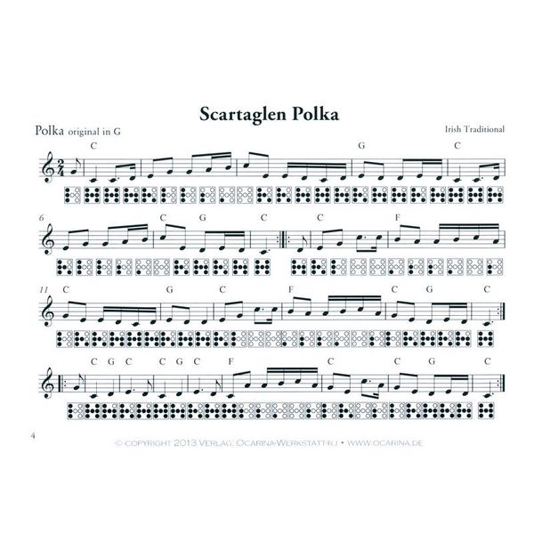 ocarinamusic Irische Lieder für Ocarina