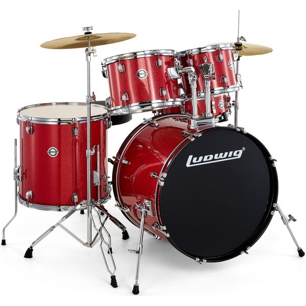 Ludwig Accent Fuse 5pc Red
