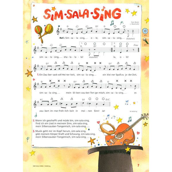 Helbling Verlag Sim Sala Sing Das Liederbuch B
