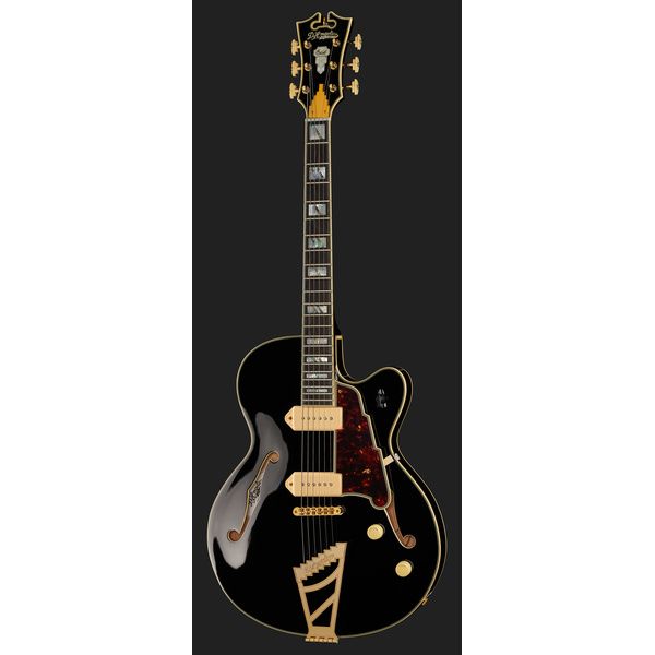 DAngelico Excel 59 Solid Black