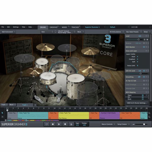 Toontrack Superior Drummer 3 Bundle