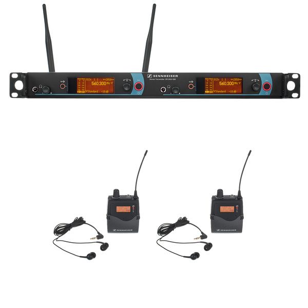 Sennheiser IEM 2000 GW Twin Bundle