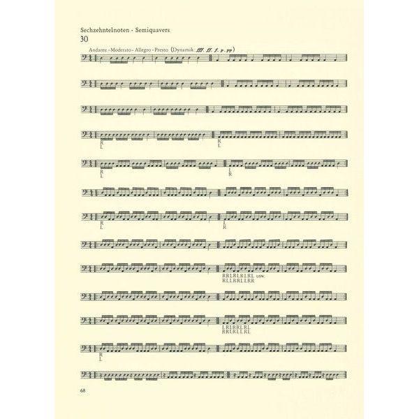 Deutscher Verlag für Musik Schlaginstrumente Pauken