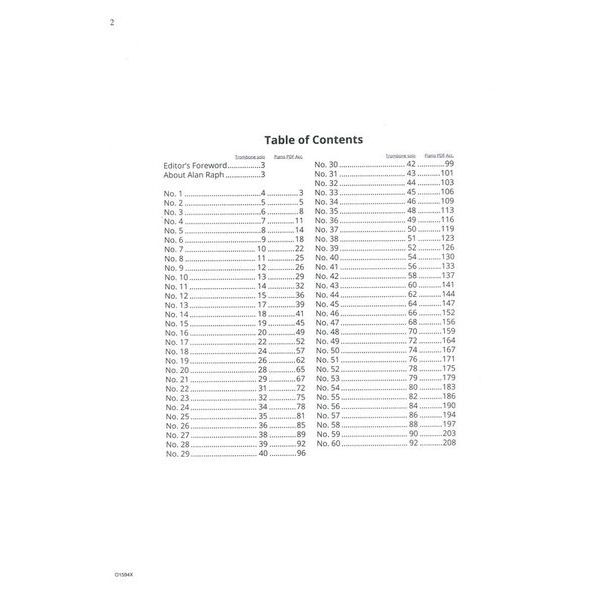 Carl Fischer Melodious Etudes for Trombone