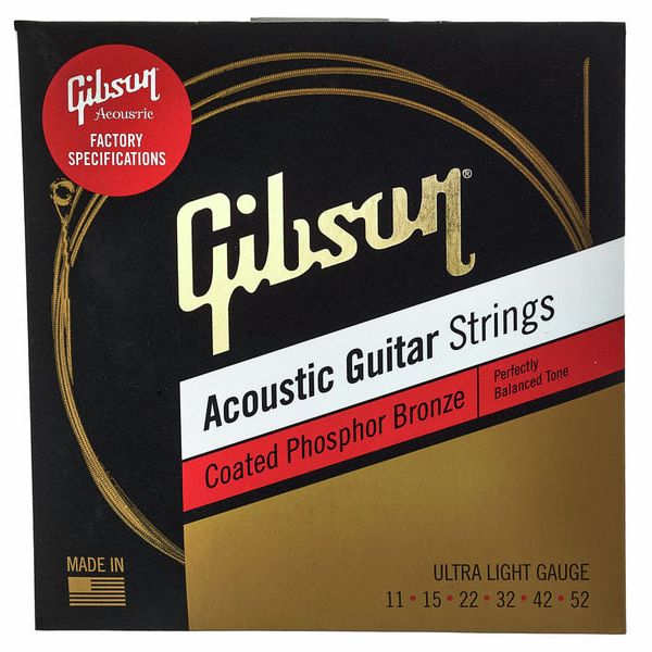Gibson Coated Phosp. Bronze Ult.Light