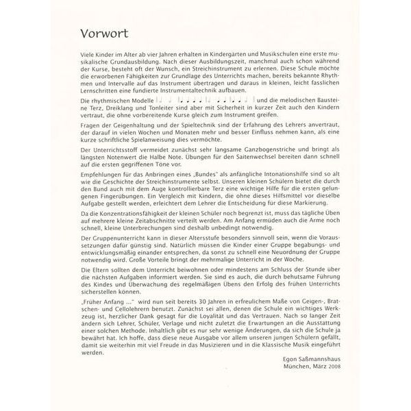 Brenreiter Samannshaus Anfang Geige 1