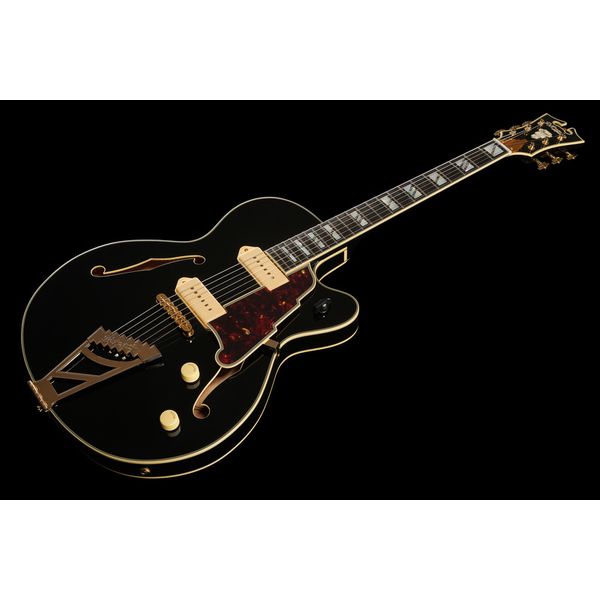 DAngelico Excel 59 Solid Black