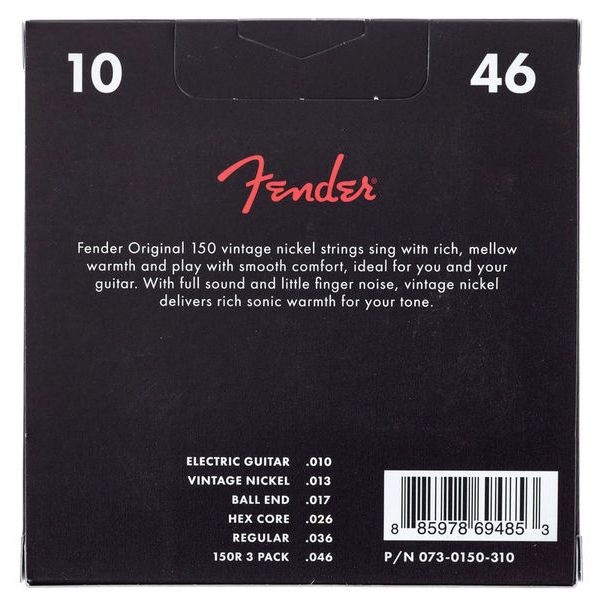 Fender 150R-3-Packs
